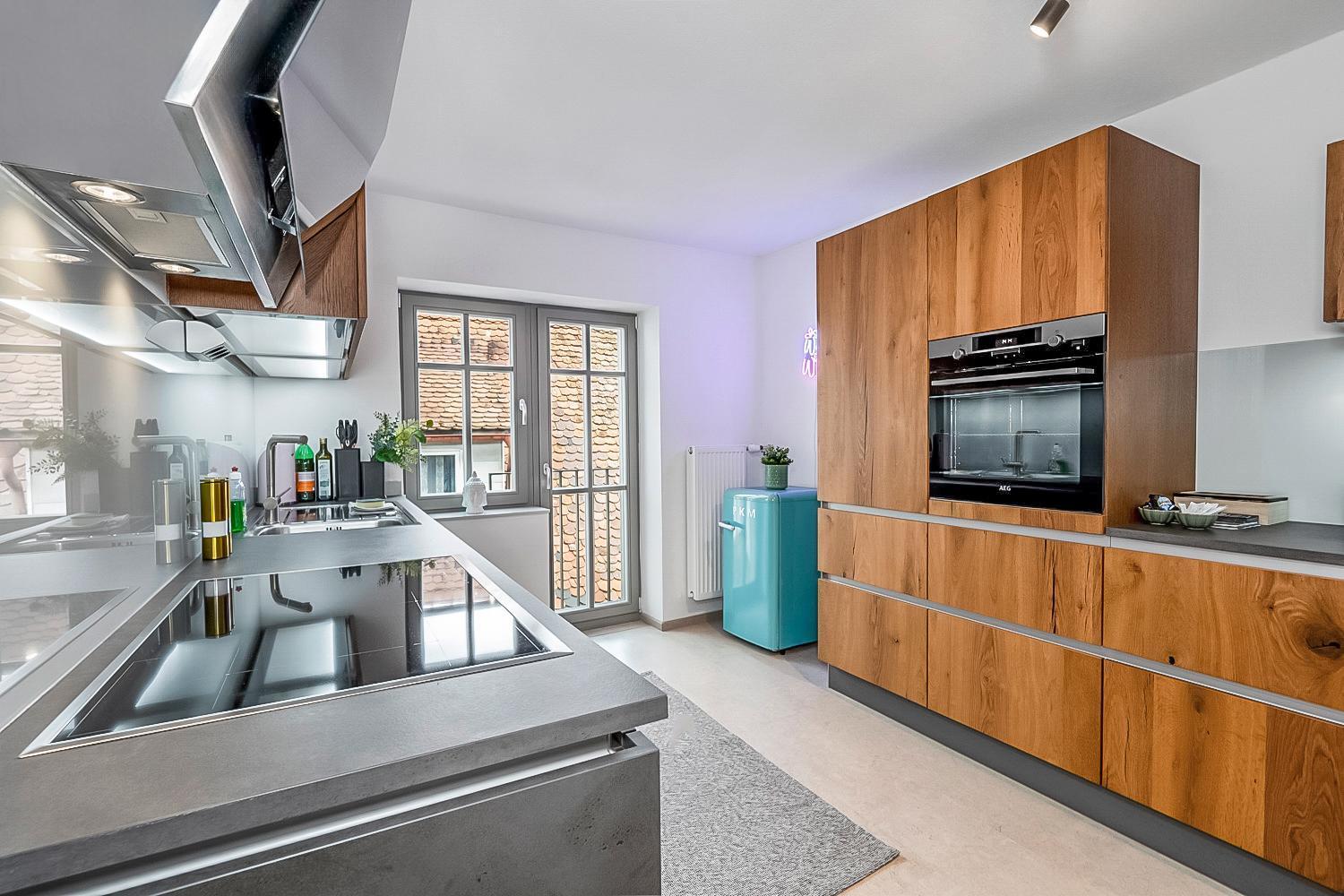 Namaste Homes - Ferienwohnung Mit Dachterrasse Bad Windsheim Esterno foto